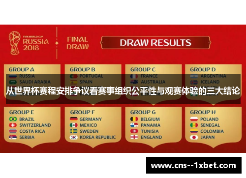 从世界杯赛程安排争议看赛事组织公平性与观赛体验的三大结论 从世界杯赛程安排争议看赛事组织公平性与观赛体验的三大结论
